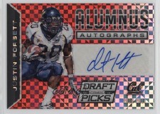 2015 Prizm Collegiate Draft Picks Alumnus Red Power Justin Forsett #45 Auto 0u7