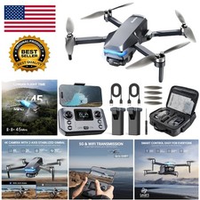 Lightweight 249g Foldable Drone with 4K Camera  Auto Follow - 45 Minutes Flight