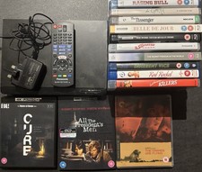 Blu-ray Bundle (2 4K UHDs) + Panasonic DMP-BD84EB-K blu-ray player