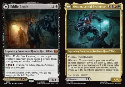 Eddie Brock // Venom, Lethal Protector SPM NM MTG