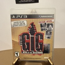 Power Gig Rise of the SixString Sony PlayStation 3 PS3 CIB Near Mint Tested