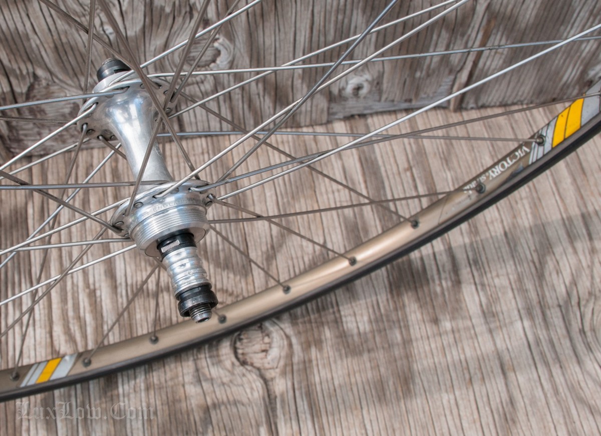 ヴィンテージCampagnolo Victory cronoチューブラホイール Campagnolo Victory Crono Tubular Rims NOS - Classic Steel Bikes