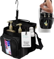 Portable XL Shower Caddy Bag - College Dorm Room Essentials for Men, Women, S...