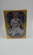 2022 Panini Prizm Draft Picks - Peyton Graham #PDP51 Gold Prizm /10 (RC)