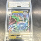 Rayquaza V 100/159 SWSH Crown Zenith Holo Ultra Rare English AGS Graded