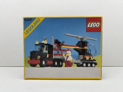 LEGO  Legoland Town Classic 6357 Stunt Copter N Truck komplett mit BA & OVP