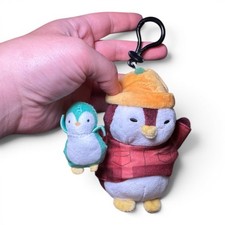 Pudgy Penguins Plush Keychain Charm with Penguin Buddy