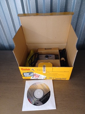 Kodak DC DC20 0.2 MP Digital Camera - Silver Complete Not