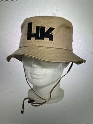 Heckler & Koch HK Boonie Bucket Hat Khaki HK Embroitered 416 MR556 SP5 VP9 P30