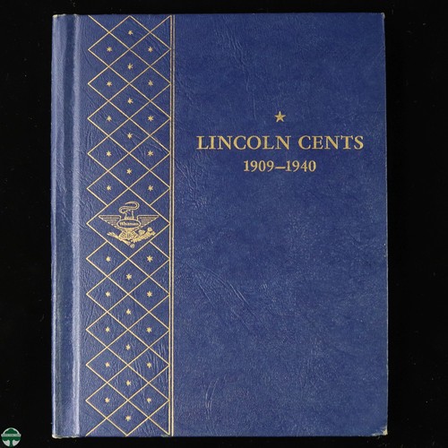 Whitman Album 9405 - Lincoln Cents 1909-1940 - 3 Page Album (c)1960