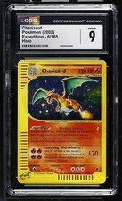 Pokémon Charizard 2002 Expedition 6/165 Holo CGC 9