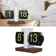 Digital Flip Clock 12h Single Sided Large Num...