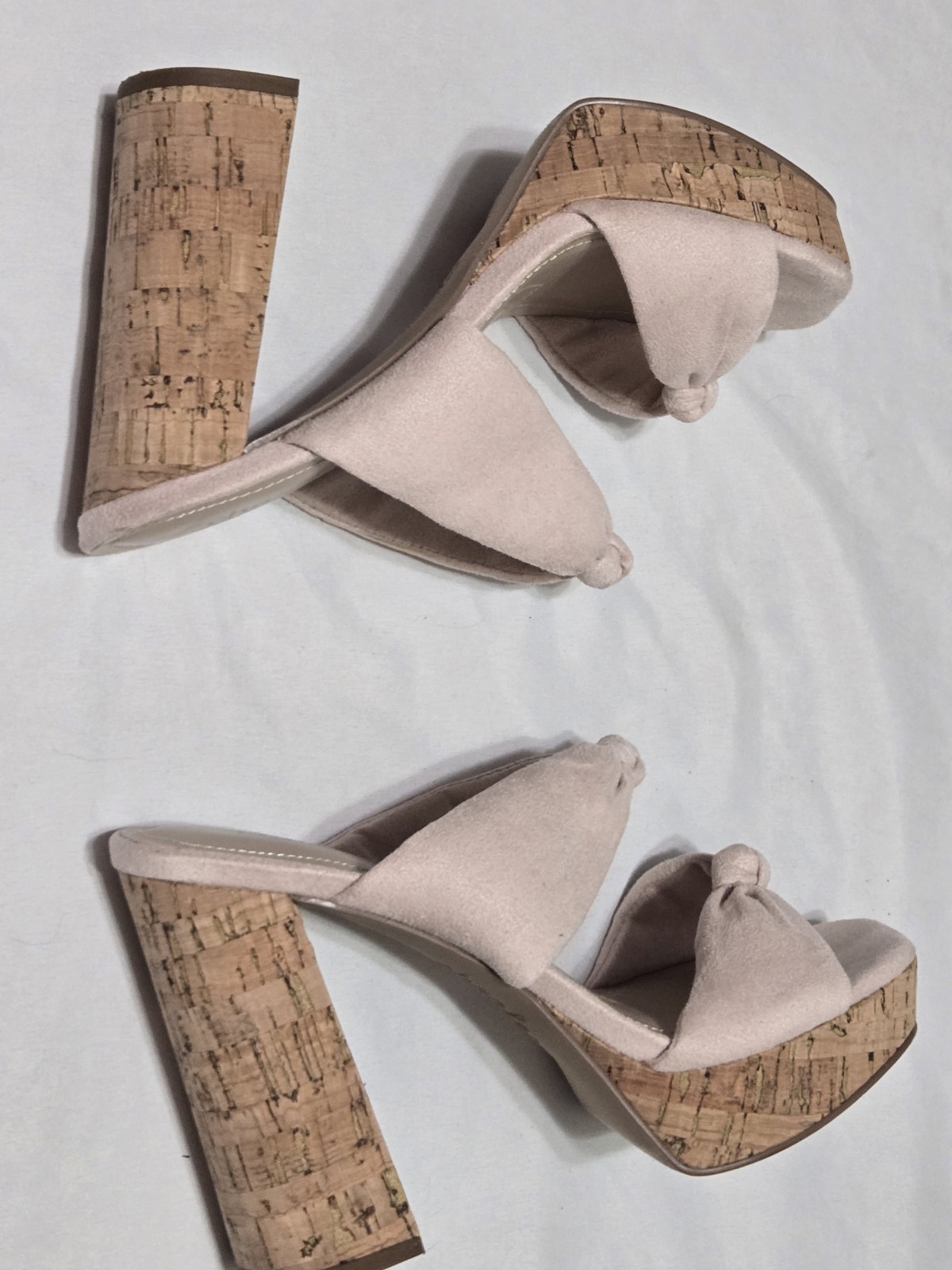 Charles by Charles David INTUIT SANDAL Platform Chunky Heel Blush Pink Women’s 7
