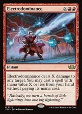 x1 Electrodominance R MTG Commander: Tarkir: Dragonstorm M/NM, English