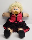 Cabbage Patch Kids Doll Blond Hair Blue Eyes Girl Spanish Dress World Traveler