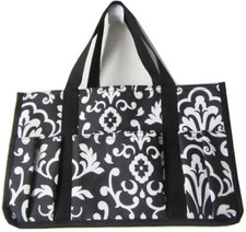 Thirty-one Utility Organizer mini tote hand bag keep it caddy in Black Parisian