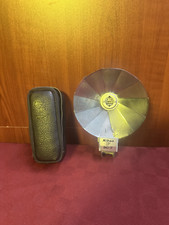 Vintage lampa błyskowa aparatu Nikon F model BC-7 w oryginalnym etui