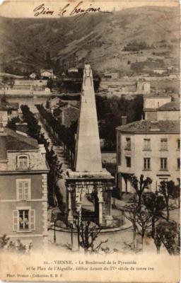 AK WIEN - Le Boulevard de la Pyramide et le Plan de l'Aiguille (667579)