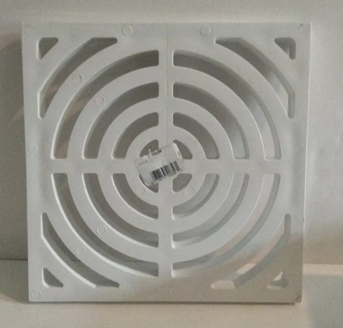 PROFLO PF42858 White 9" X 9" Floor Drain Grid Only - Picture 1 of 3