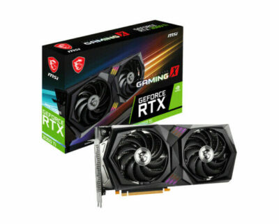 MSI NVIDIA Geforce RTX 3060 TI GAMING X 8G LHR 8GB GDDR6 Graphic