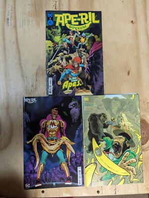 APE-RIL SPECIAL #1 (ONE SHOT) CVR A B C HAYDEN SHERMAN BANANA SCENT