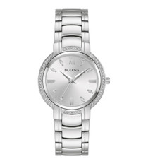 BULOVA Ladies Stainless Steel Watch 96L332
