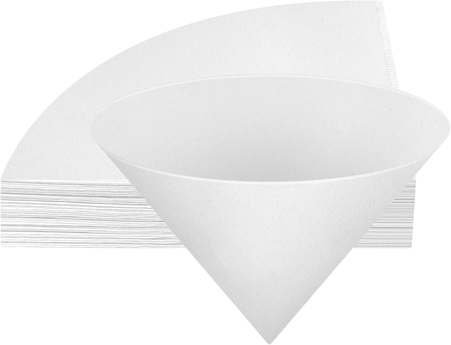 20Pcs Cooking Oil Cone Filters Non Woven Funnel Strainer for Deep Fryer