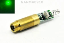 INDUSTRIAL/LAB 100mW 532nm Green Dot Ray Laser Diode Module 3.7V Lazer LED Light