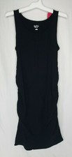 Isabel Maternity Black Sleeveless Dress - Woman's Size Large - NWT