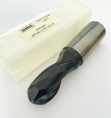 VHM RADIUSFRÄSER ф22 R11 Z=2 HRC50 Spiralwinkel 30° UMT NEU 