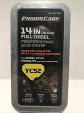 PowerCare 14” Full Chisel Chainsaw Chain YC52