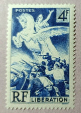 2-Timbre France YT 669 - Neuf ** année 1945 "Libération"