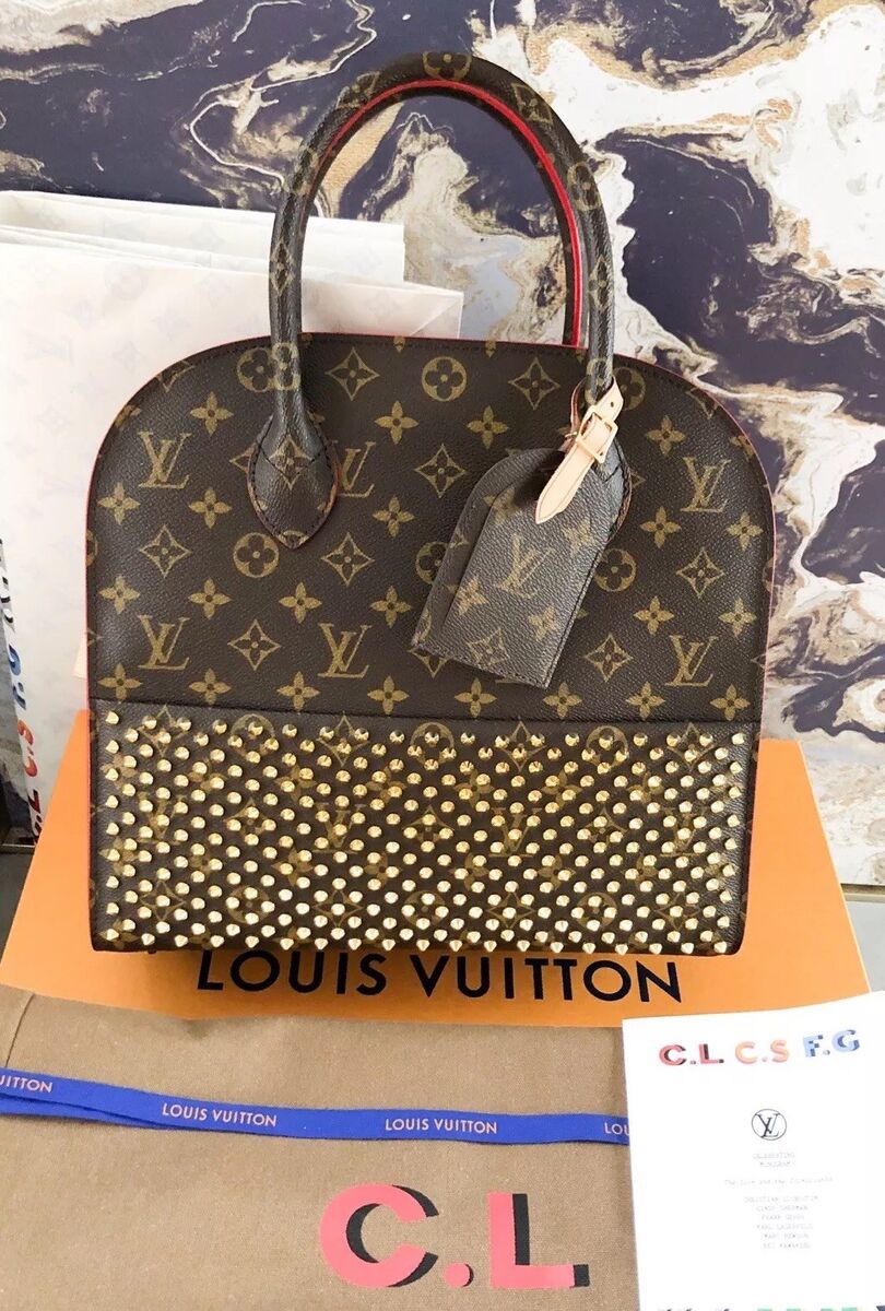 Louis Vuitton Monogram Iconoclasts Christian Louboutin Shopping Bag