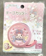 Sanrio My Melody Tape Cutter Holder Pink Tape Cutter Dispenser For Stationary