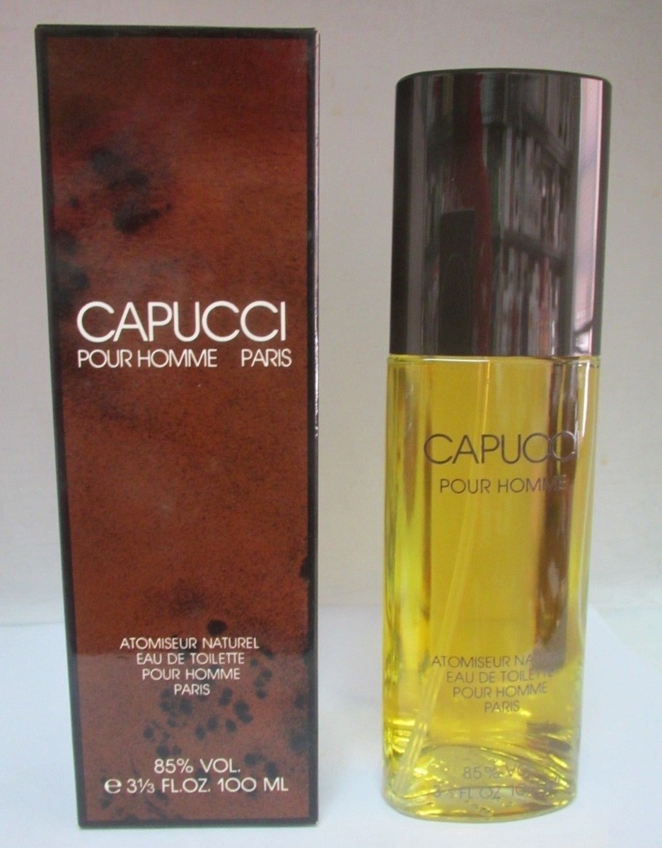 CAPUCCI POUR HOMME 3 1/3 Fl oz/100 ml Eau De Toilette Spray For