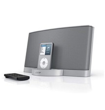 Bose SoundDock Series II 30-Pin Speaker Dock Silver w Adapter for iPhone 15 16