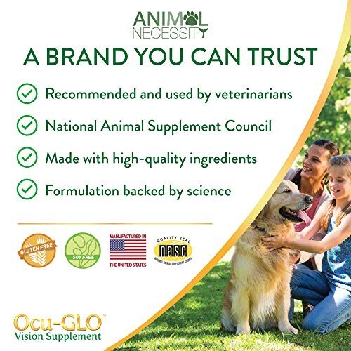 Ocu-GLO Cat & Dog Senior Supplement for Eye Support - Soft Chews Vision Vitamins - Bild 6 von 6