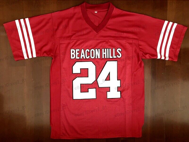 Stiles Stilinski 24 Teen Wolf Beacon Hills Lacrosse T-shirt 