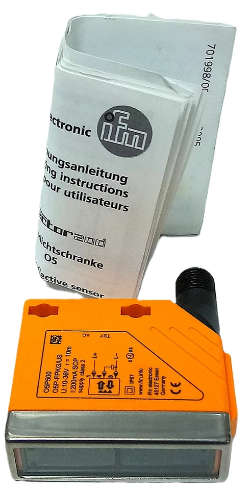 Efector O5P-FPKG/US100 05P500 10-36 V DC Photoelectric Proximity Sensor - Image 3 of 3