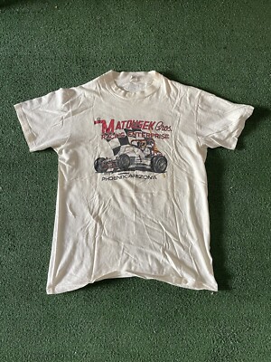 Vintage 80 s Phoenix, Arizona Matousek Bros. Racing Enterprise T-Shirt