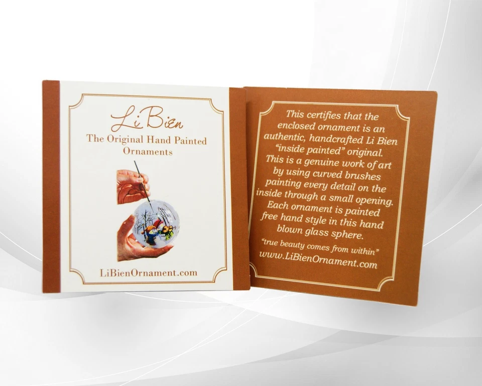 Pier1 Li Bien 2020 adornos pueblo de Navidad Foto 4 de 4