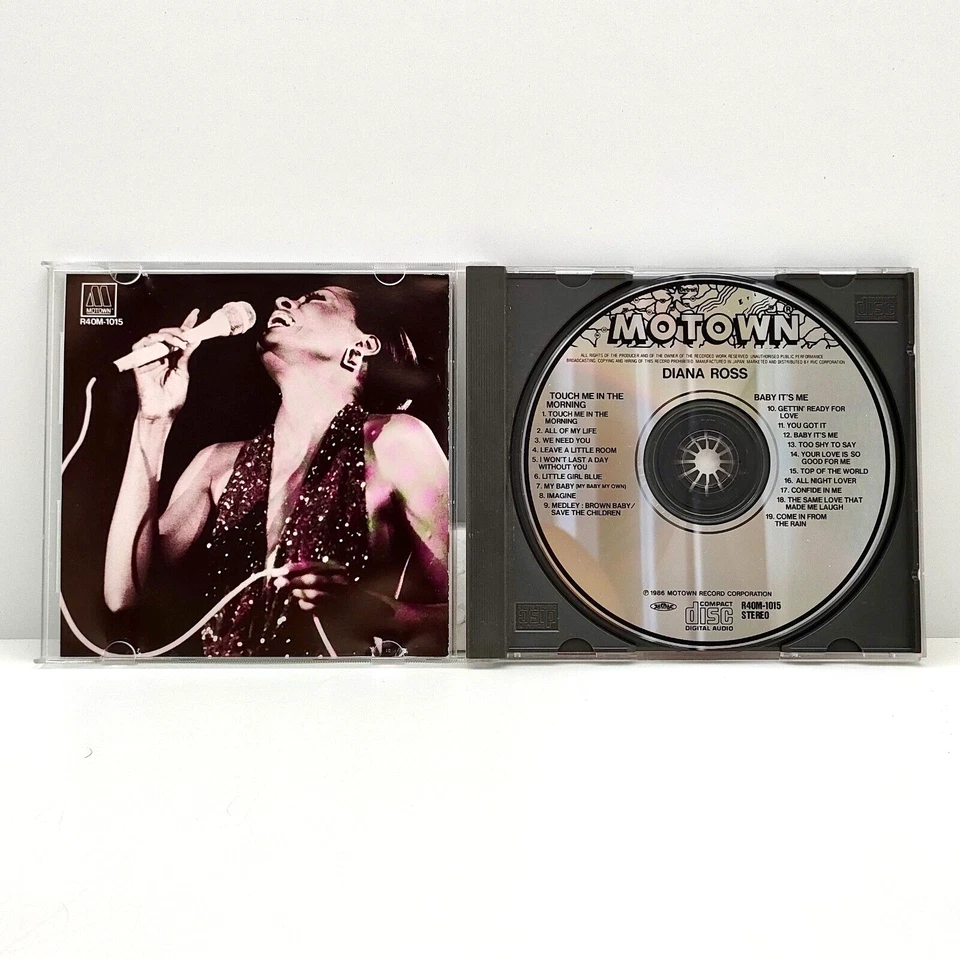 DIANA ROSS - TOUCH ME IN THE MORNING / BABY IT'S ME - CD MOTOWN 1986 JAPAN RARE - Photo 3/4