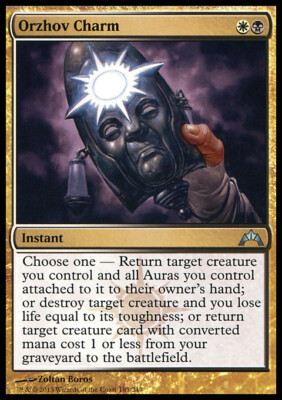 Magic the Gathering MTG Orzhov Charm (185) Gatecrash   LP