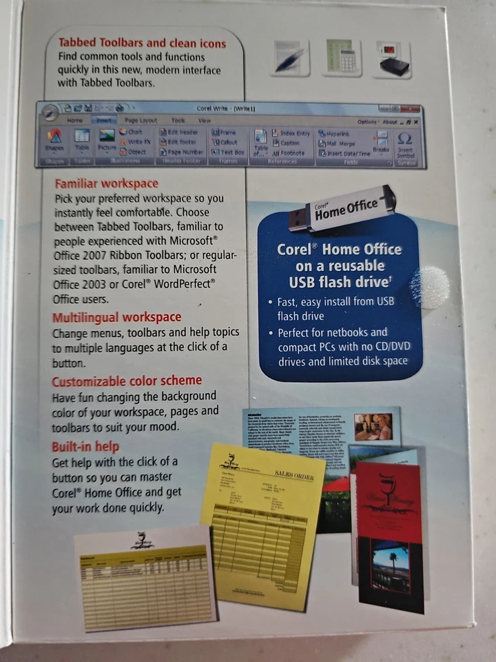NEW SEALED Corel Home Office Personal & Business - Image 2 of 4