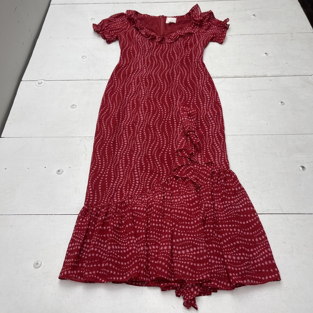 cinq a sept dresses New Kersti Floral Print Asymmetric Silk Dress Purple Lilac Size 4 About The Brand Inspired by the time of day when office desks are empty and the sun has all but vanished Cinq a Sept McKenna Dress,
