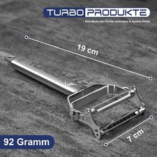 BI-Turbo Doppelkopfschäler Turbo Schäler Sparschäler  Julienne Streifenschneider