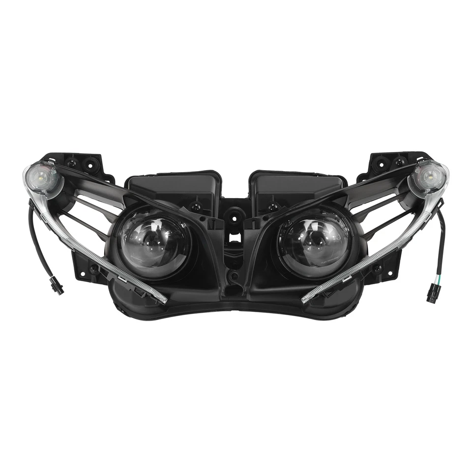 Headlight Lamp Assembly + Fairing Stay Bracket Fit For Yamaha YZF R1 2012-2014 - Image 3 of 4