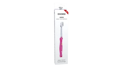 IONICKISS Ionic Kids Toothbrush with Replaceable Soft Head for Sensitive Teeth