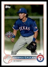 2022 Topps Pro Debut  #PD-148 Cameron Cauley - ACL Rangers