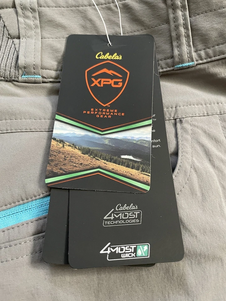 Novas calças de trilha femininas Cabela’s tamanho 16 - Imagem 4 de 4